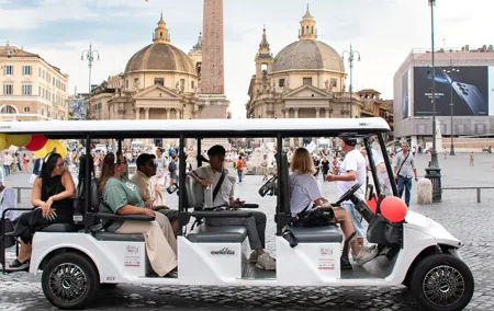 Rome Golf Cart Highlights Tour– Explore Iconic Sights