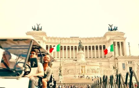 Private Golf Cart Tour of Rome’s Top Attractions