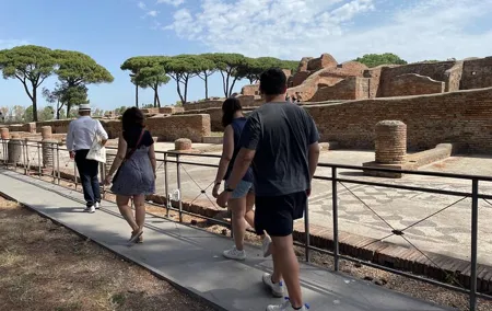 Ostia Antica Guided Tour Including the Ancient Theater and Baths