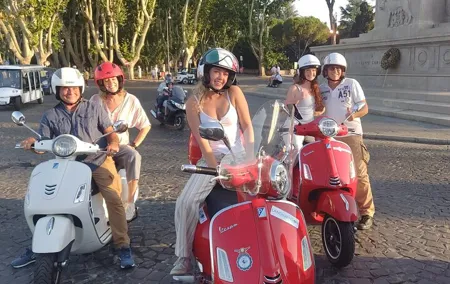 Rome Highlights by Vespa Private guided Tour