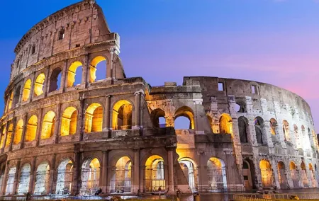 Private tour of the Colosseum and entrance to the Forum and Palatine