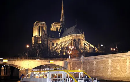 Paris Night Tour and Seine Cruise (optional)