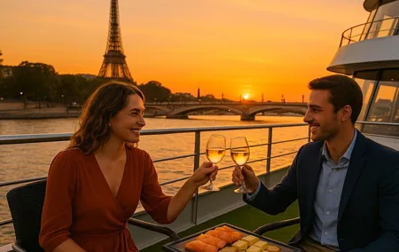 Seine River Rooftop Boat Cruise Aperitif with Drinks