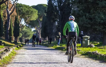 Rome E-Bike Small Group Tour of the Appian Way with Private Option