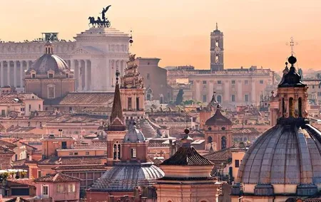 Rome on Arrival: One-Way Private Transfer and Driving Tour of Rome from FCO