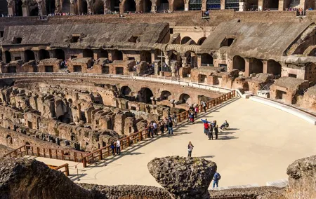 Private Tour of the Colosseum Arena Floor &Ancient Rome