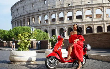 Vespa scooter Journey with Professional Photography