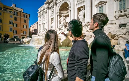 Walking Tour of Rome Highlights Spanish Steps Pantheon Trevi Fountain