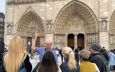 Notre-Dame Cathedral Exterior & Latin Quarter Guided Tour