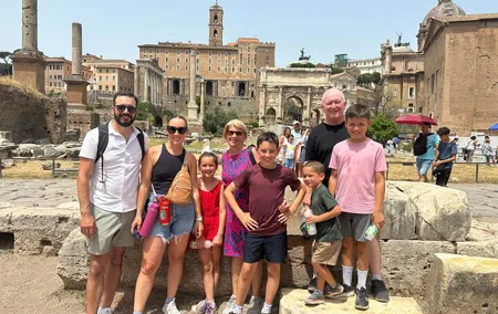 Kid Friendly Guided Tour of Rome Colosseum & Forums