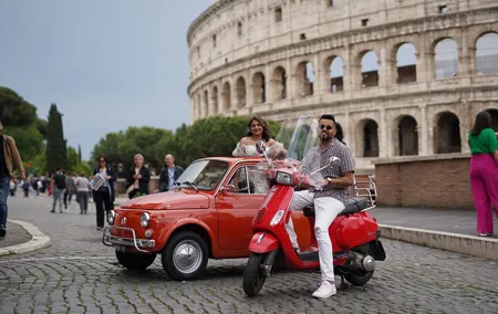 Explore Rome on a Vespa with a Professional Photographer