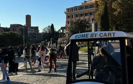 6H Golf Cart Day Tour in Rome with Lunch