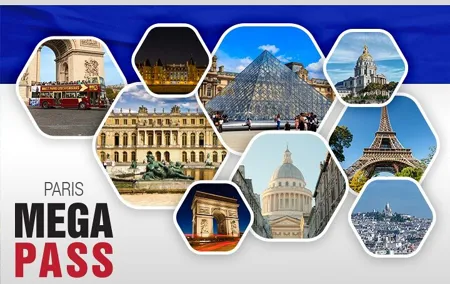 Paris City Pass Classic Top Attractions & Seine Cruise