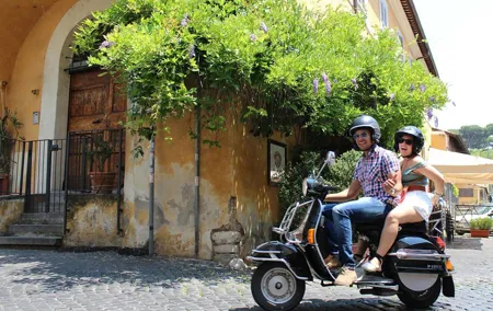 Secret Rome by Vespa private Tour