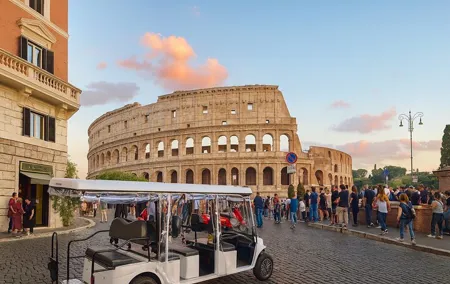 Rome: Private City Tour by Golf Cart including Gelato