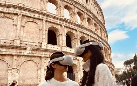 Rome Private Golf Cart with VR immersive experience