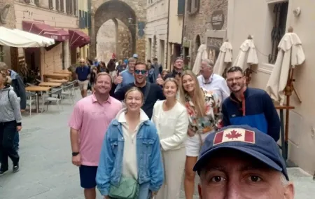Transfer from Rome to Florence with a stop in Montepulciano
