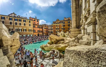 Rome in a day:Colosseum, Fountains & Squares Private Tour with Transfers & Lunch