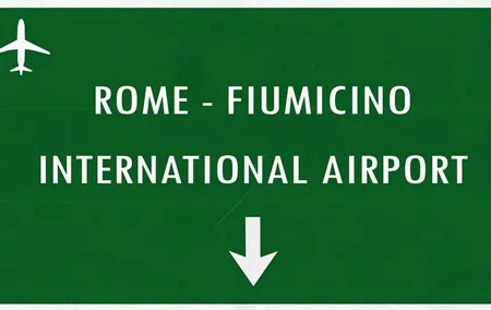 Private arrival transfer between airport Rome and city
