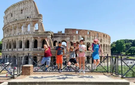 Colosseum and Roman Forum Guided Tour Treasure Hunt for Kids