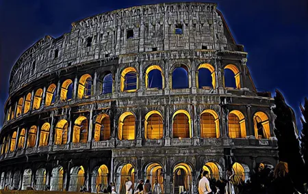 Rome by Night Private Walking Tour