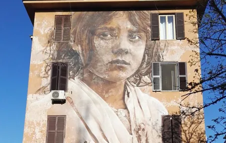 Graffiti art tour in Rome