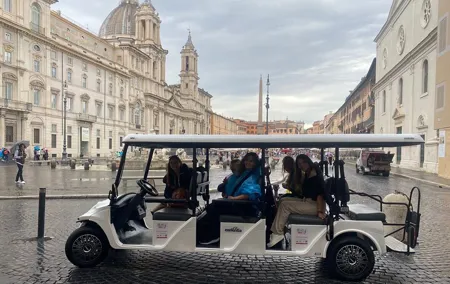 Private golf-cart tour in Rome
