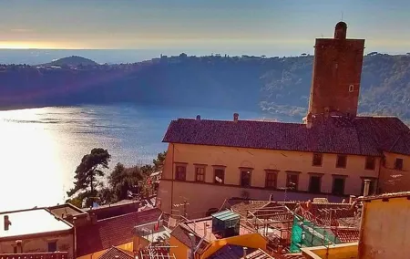 Roman Countryside villages Vespa tour with driver
