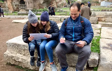 Colosseum, Roman Forum and Ancient Rome Treasure Hunt For Kids