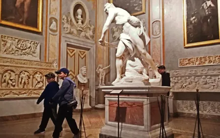 Art & Mythology in the Borghese Gallery Tour for Kids & Families with Alessandra