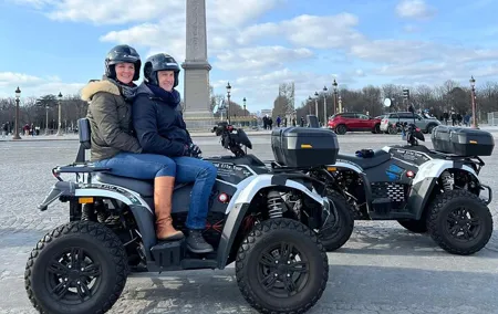 1h30 E-Quad ride in Paris