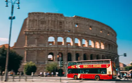 Hop On Hop Off Panoramic Bus Tour of Rome