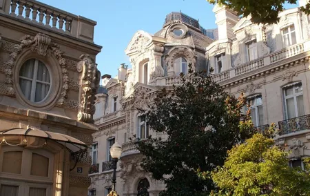 Architectural Bourgeois Paris 19th Century