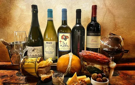 Rome Lunch Food Tasting with Wine Pairing Experience Trastevere