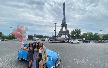 Discover Paris in Style Aboard a Classic French Vintage Car!