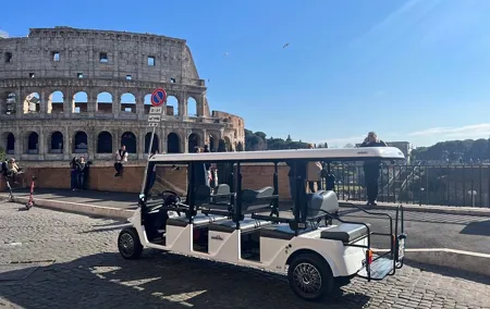 Sightseeing Tour in Rome by Golf Cart