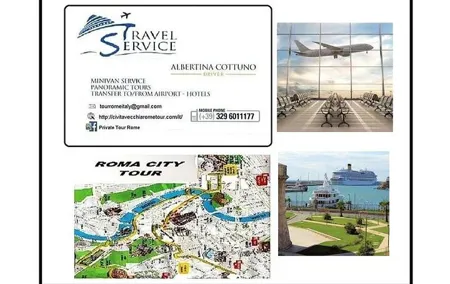 Transfers from Fiumicino/Rome to Civitavecchia
