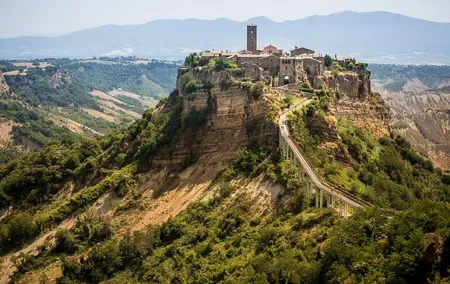 Transfer to Florence, visiting Bagnoregio from Rome (or in reverse)