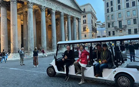 Exclusive Private Baroque Rome Tour by Golf Cart