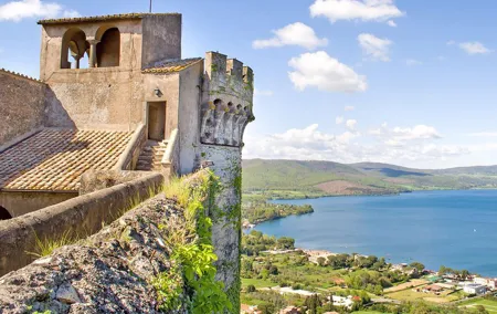 Day trip from Rome to Cerveteri necropoli Bracciano Lake & Castle w hotel pickup