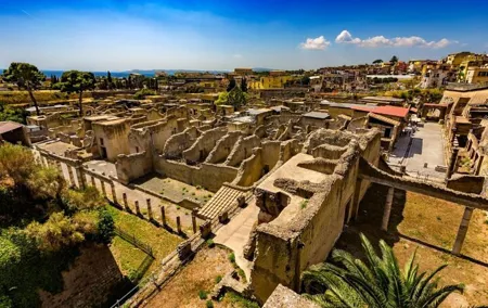 Herculaneum ruins and Naples Center Full Day Private Tour From Rome