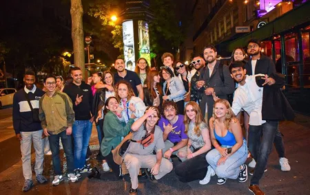 Paris City Center Guided Pub Crawl With Shots & Club Entry