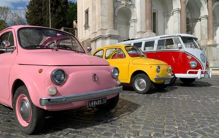 3 Hours Private Tour in Rome on a Vintage Fiat 500