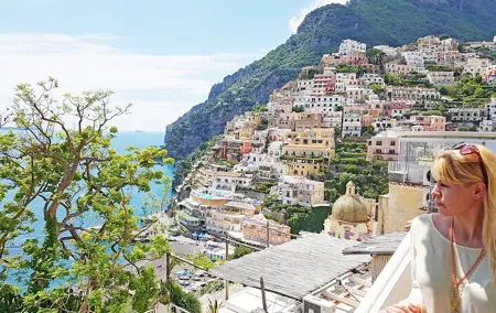 Pompeii & Positano Day Trip from Rome with Hotel Pick Up