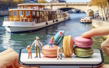 Seine River Cruise & Free Macaron Tasting near the Eiffel Tower