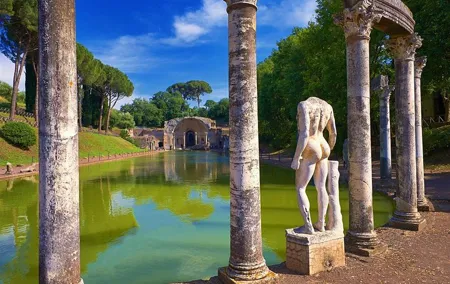 Villa d'Este and Villa Adriana from Rome with Entry Tickets