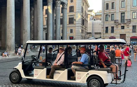 Private Golf Cart Tour: Rome's Ancient Wonders