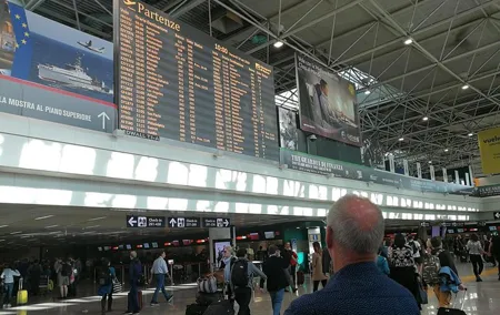 Private transfer from the hotel to Rome Fiumicino airport or vice versa