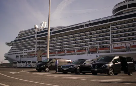 Fiumicino-Civitavecchia shipboard, Mercedes S, Sprinter XXL 2025