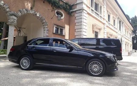 Private transfer from Fiumicino Airport to Rome or vv.